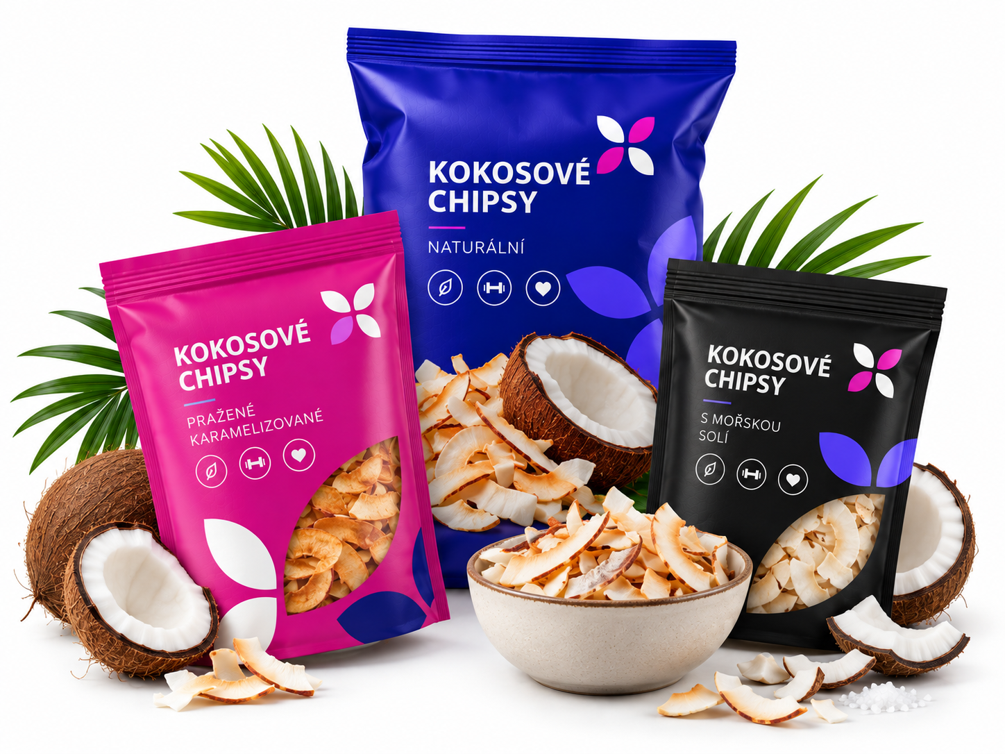 Kokosové chipsy - category