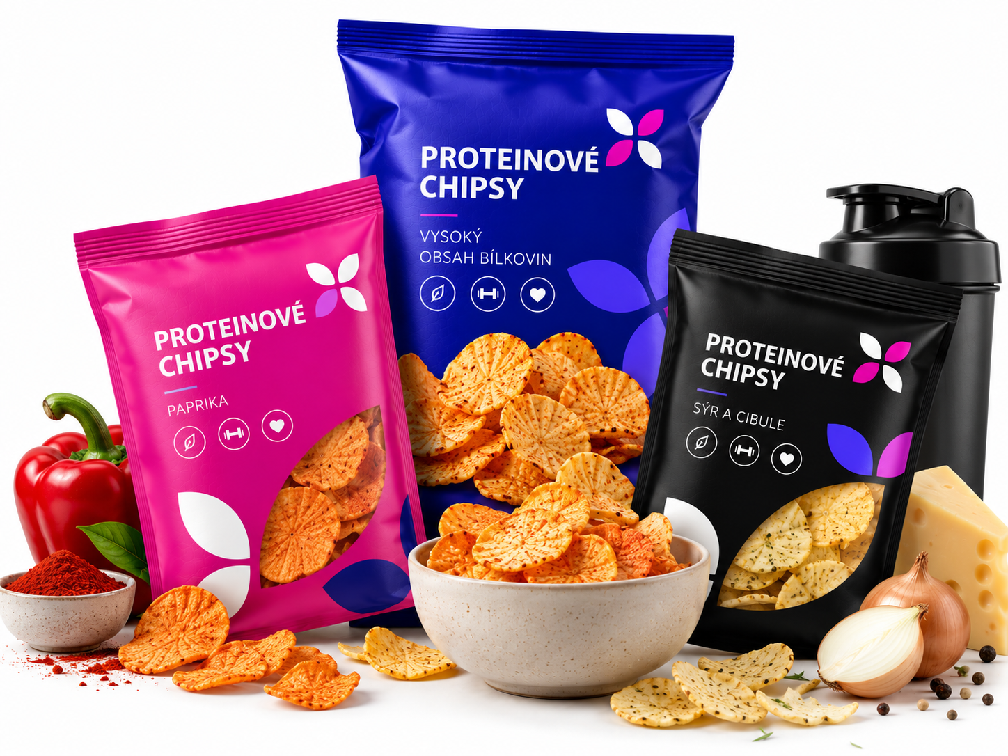 Proteinové chipsy - category