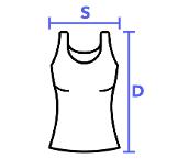 Dámské tílko Mantis Crop Vest White Dámské tílko Mantis Crop Vest White