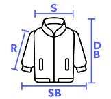 Pánská fleecová bunda Rimeck HV Fleece Jacket fluorescenční oranžová