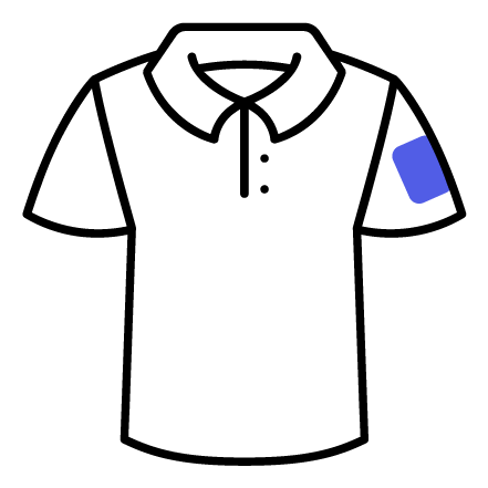 Levý rukáv Levý rukáv