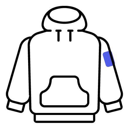 Levý rukáv Levý rukáv