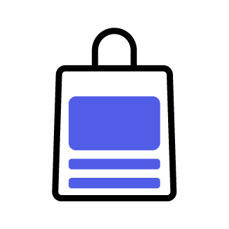 Tisk na přední stranu papírové tašky Tisk na přední stranu papírové tašky