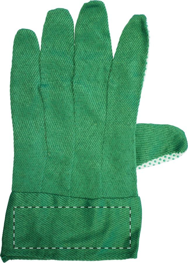 Left glove - outer
