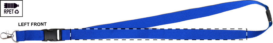 Levá stuha - přední strana Levá stuha - přední strana