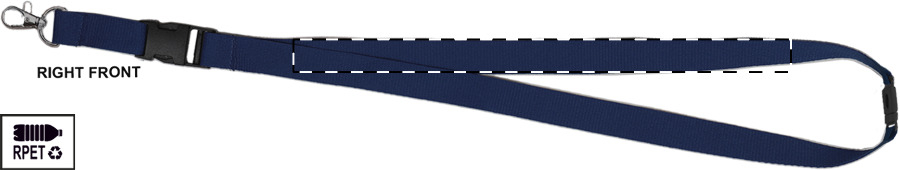 Pravá stuha - přední strana Pravá stuha - přední strana