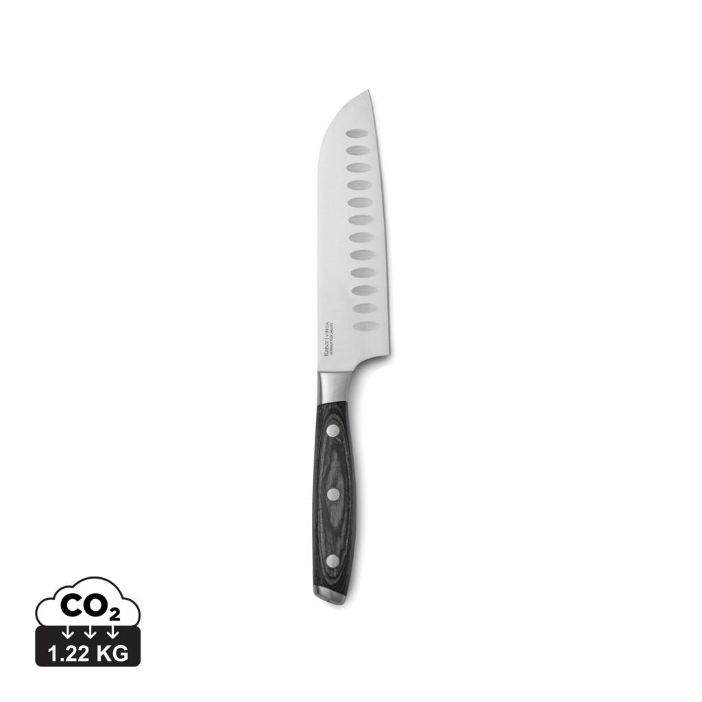 Kuchyňský nůž VINGA Kaiser Santoku - stříbrná
