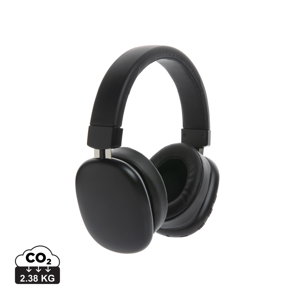 Plastic wireless headphones Swiss Peak Pro LODENS - black