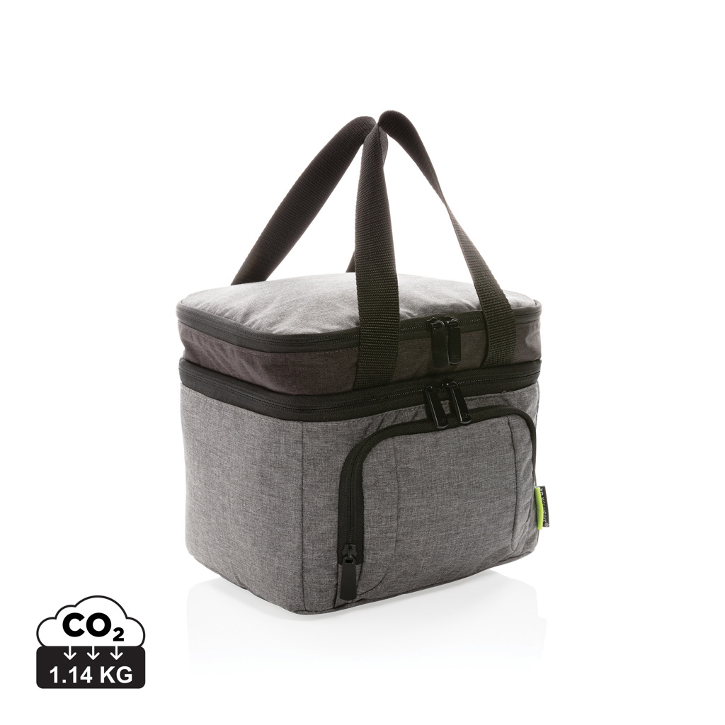 Cooling bag JENNY made of RPET material - grey