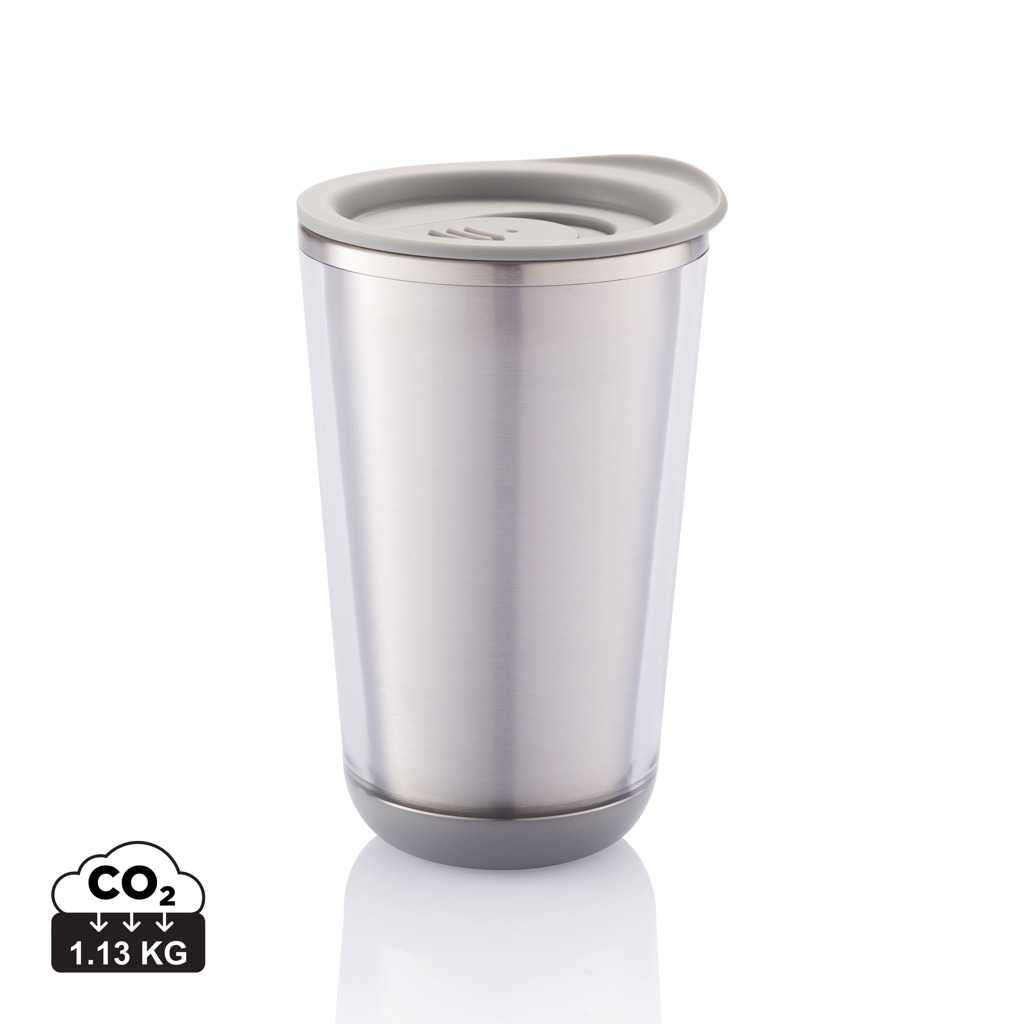 Stainless steel double-walled thermo mug PEON, 350 ml