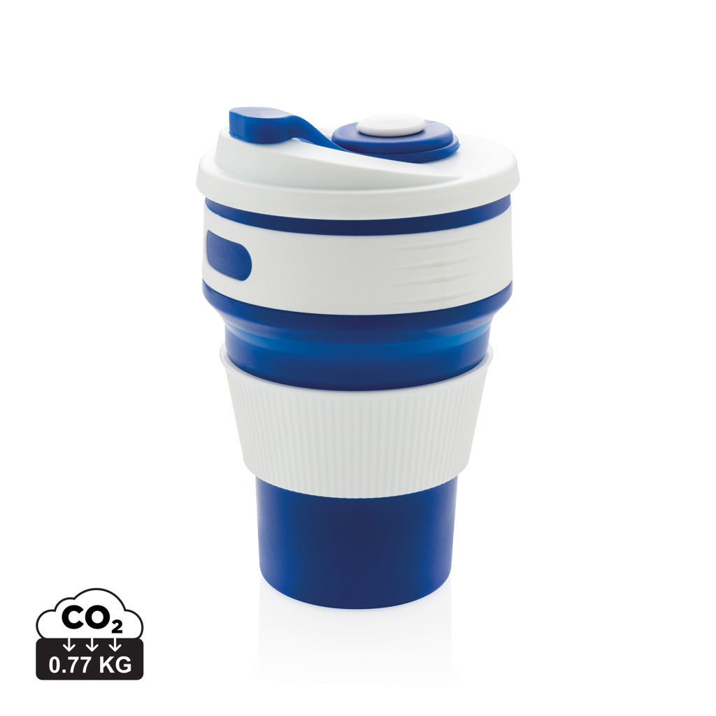 Silikonový skládací hrnek OMENS, 350 ml