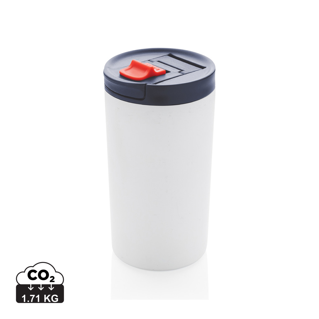 Metal thermo mug SOFA with lockable drinking opening, 300 ml