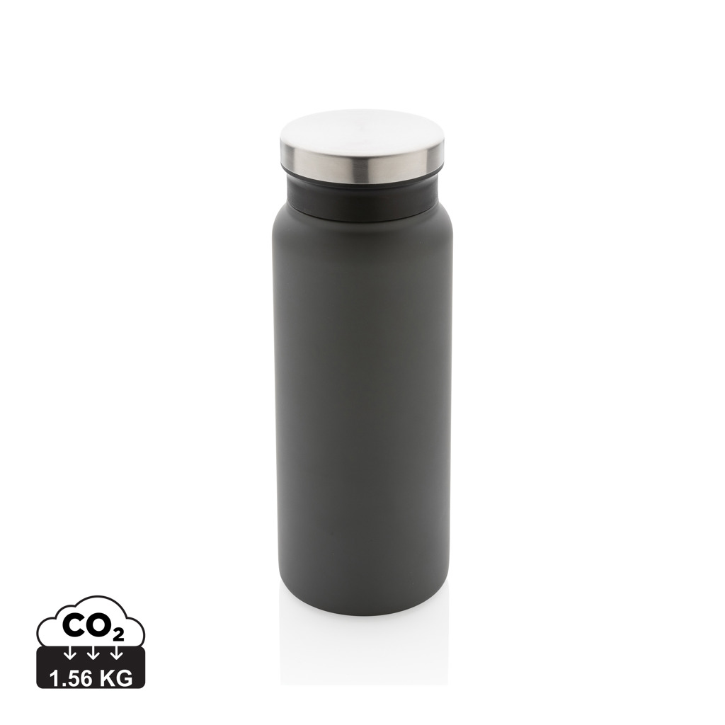 Stainless steel recycled thermo bottle DORP, 600 ml