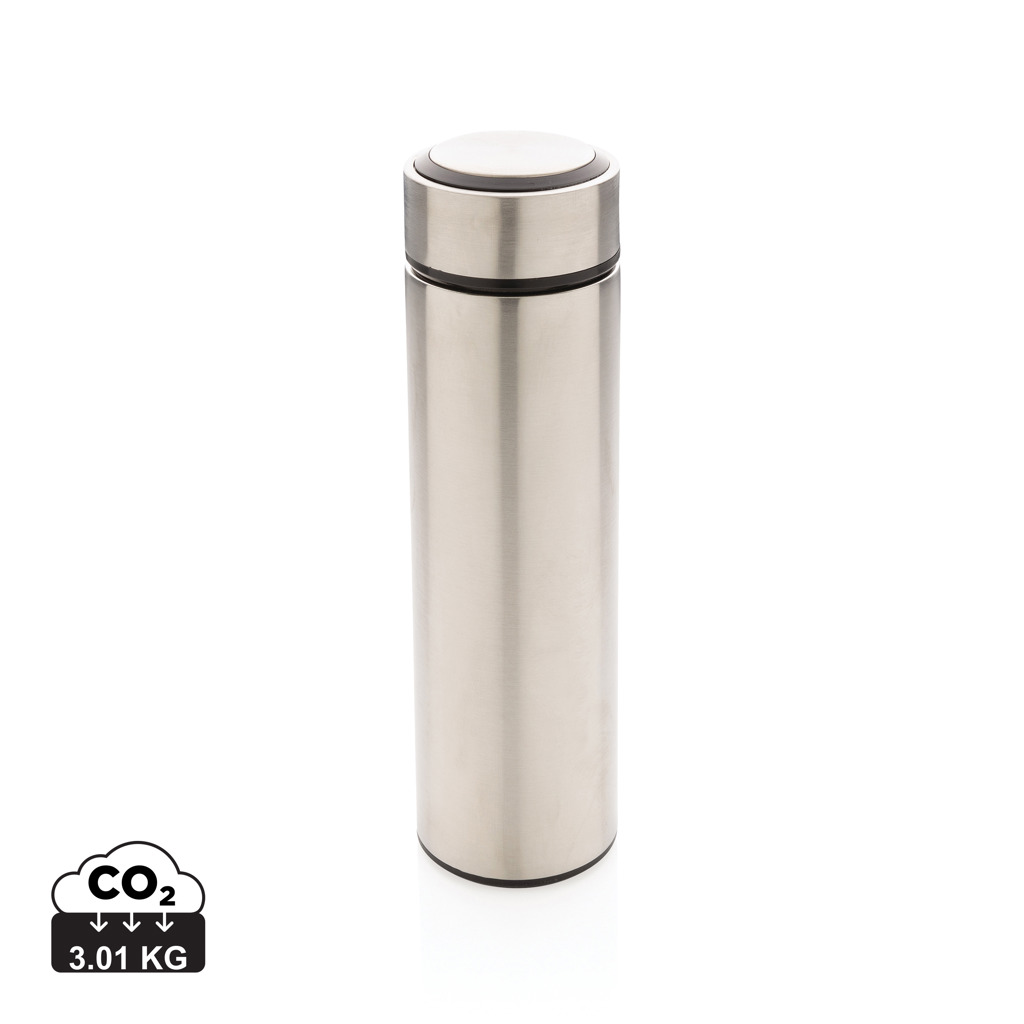 Metal thermos GRAYS with vacuum insulation, 450 ml