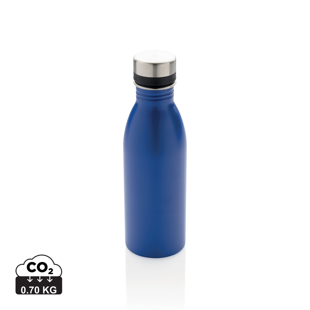 Metal recycled stainless steel water bottle ASDIC, 500 ml