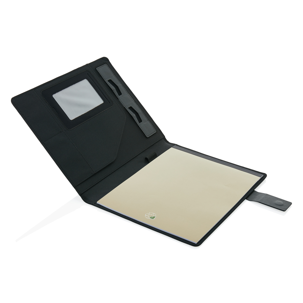 Konferenční desky STEVEN s magnetickým kovovým zavíráním, formát A4 - černá Konferenční desky STEVEN s magnetickým kovovým zavíráním, formát A4 - černá