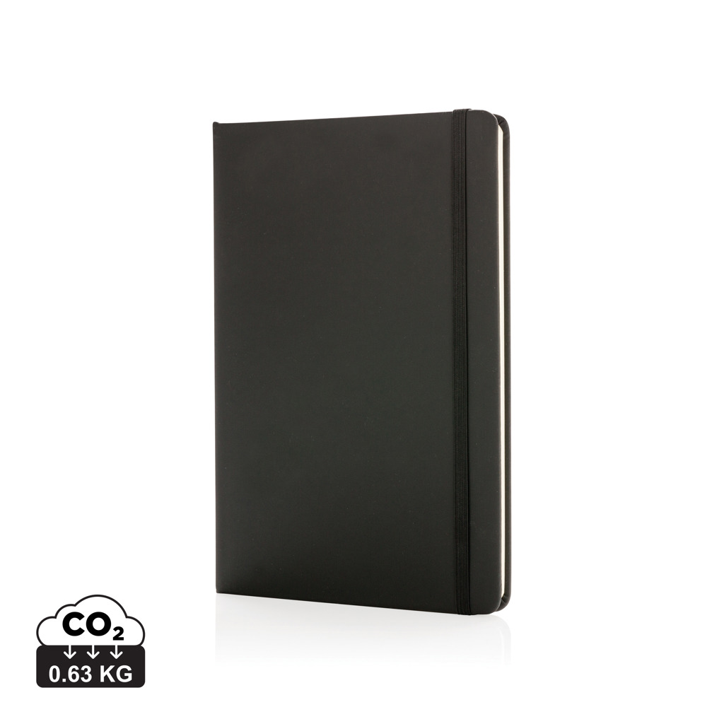 Hardcover notebook FOSS, A5 - black