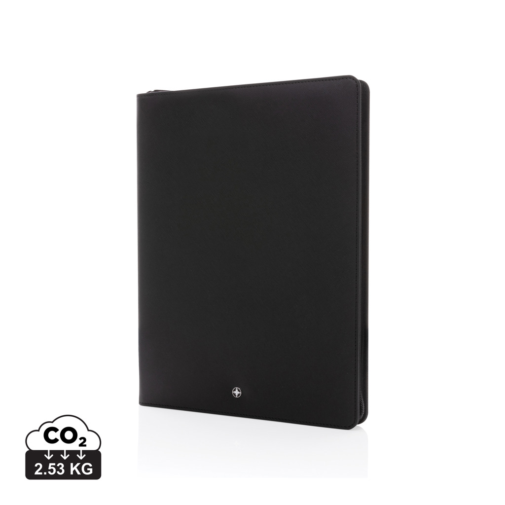 Konferenční desky na zip Swiss Peak Heritage DOSSIER, A4 - černá