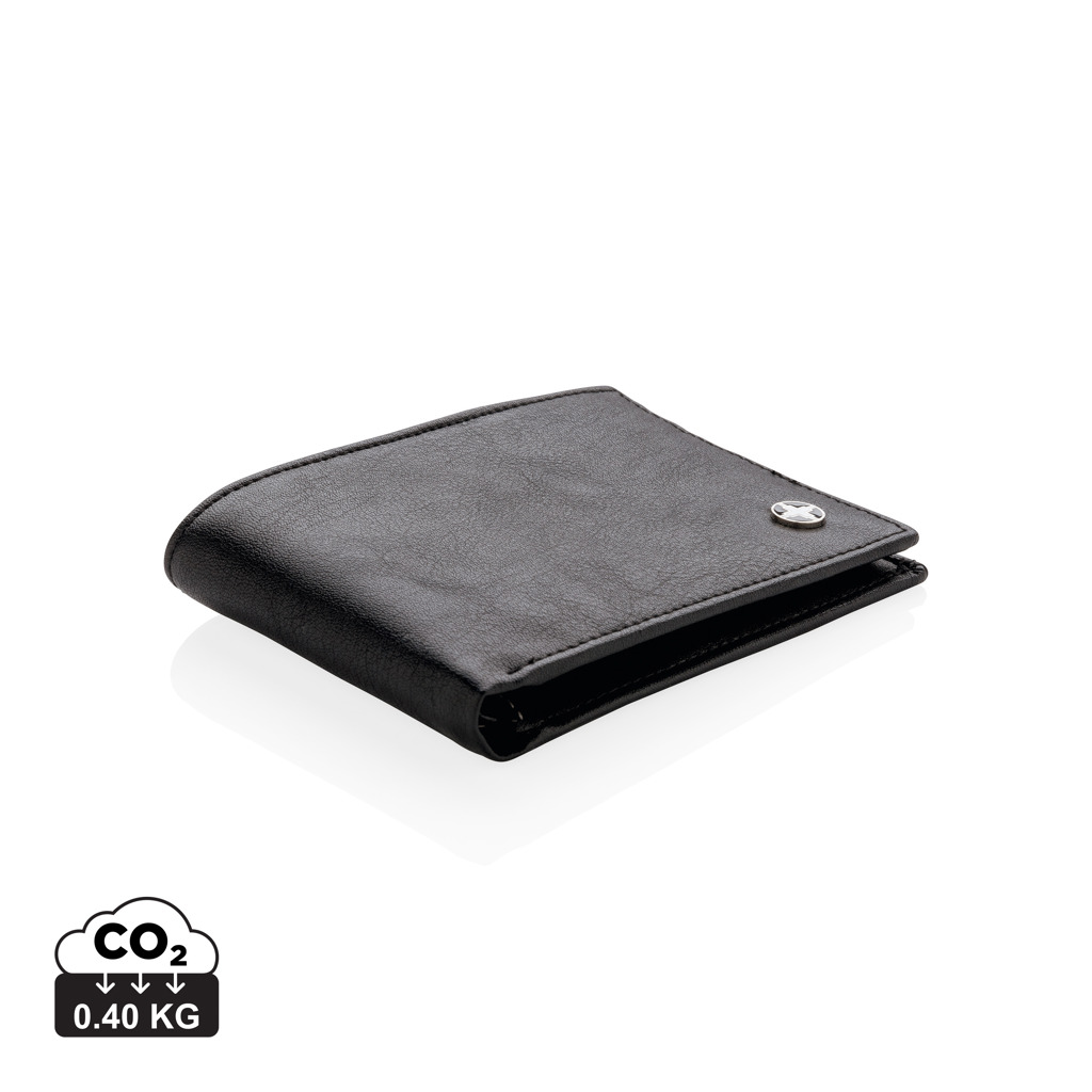 Branded wallet Swiss Peak NATATION with RFID protection - black
