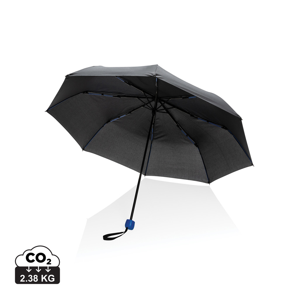 Skládací deštník RICHEY z RPET materiálu AWARE™, 20,5 palce