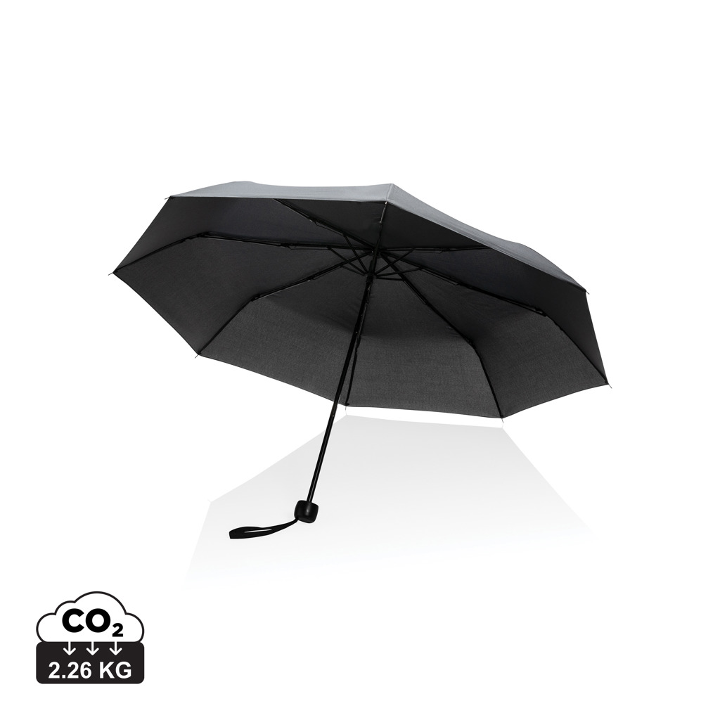 Skládací 20,5palcový deštník RANDLE z RPET materiálu AWARE™, kolekce Impact