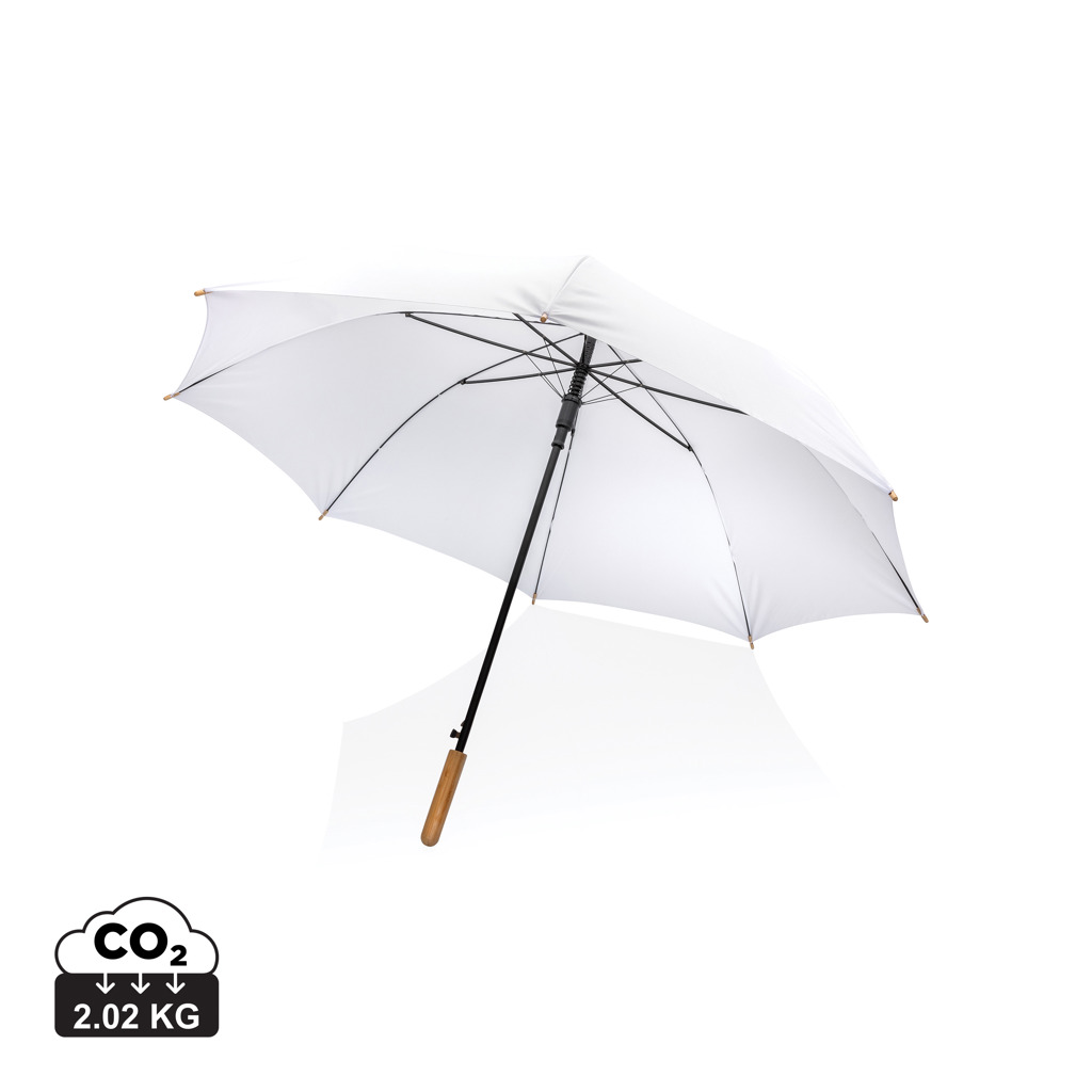 Bambusový 27palcový automatický deštník MATINEE z RPET materiálu AWARE™, kolekce Impact