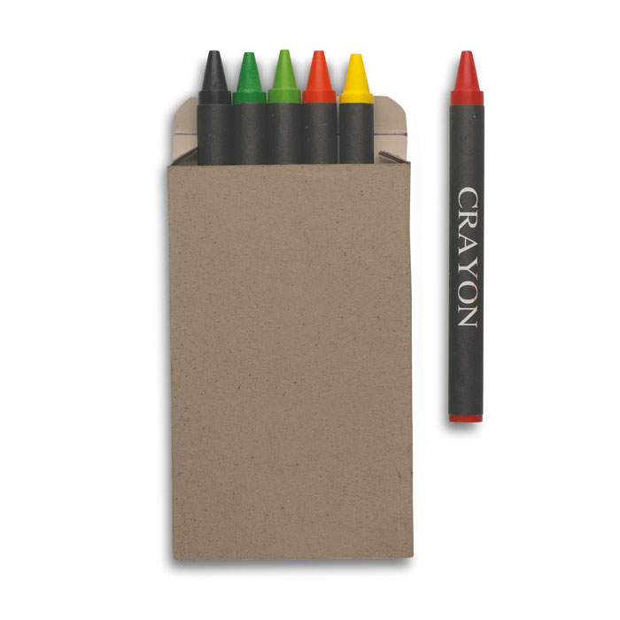 Wax pencil set COLFAX, 6 pcs