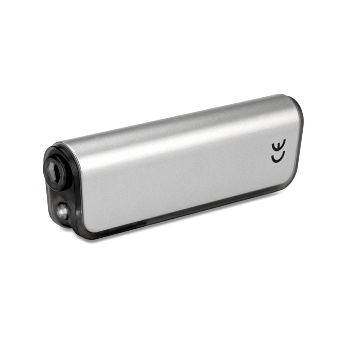 Multifunkční nástroj s nářadím KORNEL s LED svítilnou - transparentní šedá