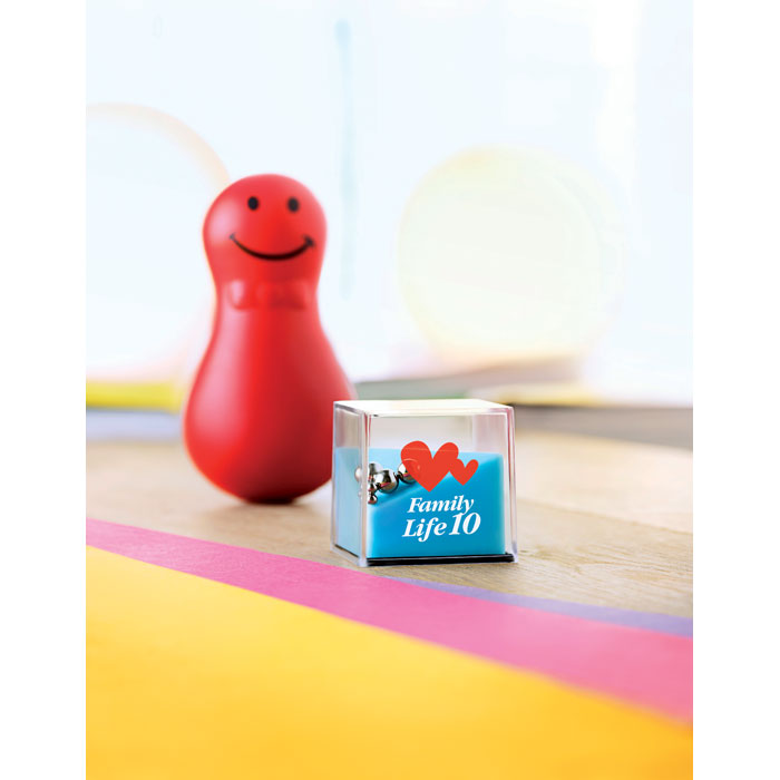 Různé puzzle hry v krabičce WOOLY - vícebarevné
