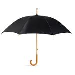 Automatický 23,5" deštník BESOT s dřevěnou rukojetí