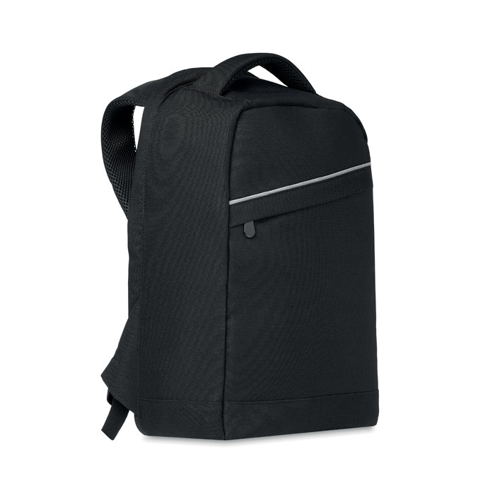 Backpack made of RPET material YESES with laptop compartment - black