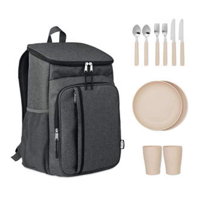 Cooling bag MONTECOOL with picnic set 