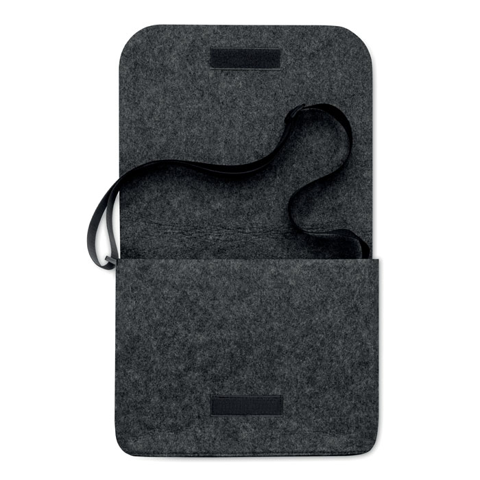 Plstěný obal na notebook TELLER - tmavě šedá Plstěný obal na notebook TELLER - tmavě šedá