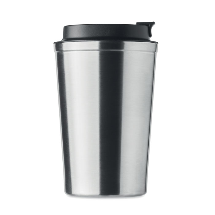 Kovový termohrnek PULED s plastovým víčkem, 350 ml