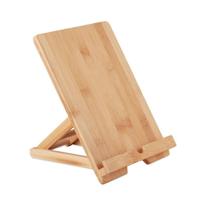 Bambusový stojánek na tablet SINAI - dřevěná