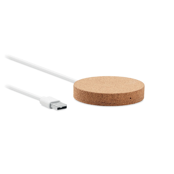 Cork Wireless Charger DINTS - beige