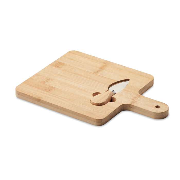 Bamboo serving board for cheese JIBINI - wooden