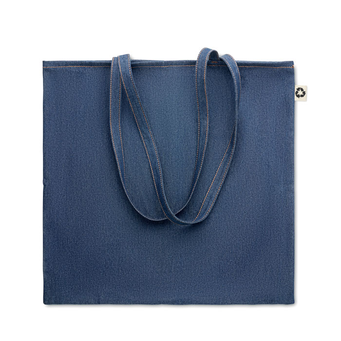 Shopping bag PHUT made of recycled denim - blue
