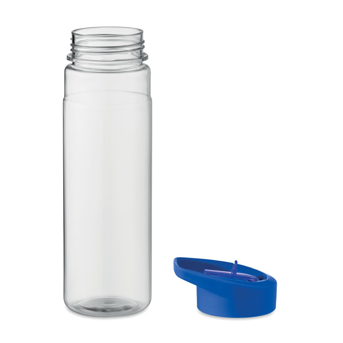 Plastová lahev s brčkem HYDRA z recyklovaného materiálu, 650 ml