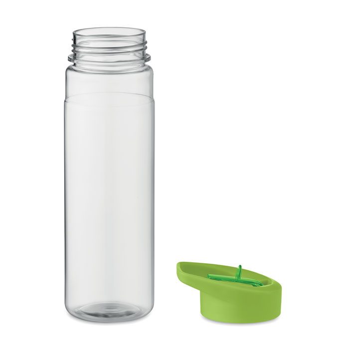 Plastová lahev s brčkem HYDRA z recyklovaného materiálu, 650 ml