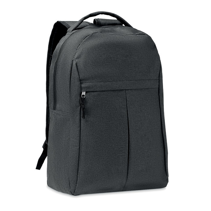 Urban backpack CANIBE made of recycled material - black