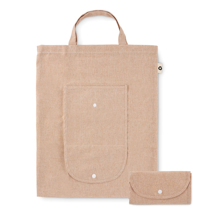 Foldable shopping bag NEAREN in recycled cotton