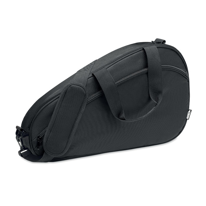 Paddle racket bag HEMS made of recycled material - black
