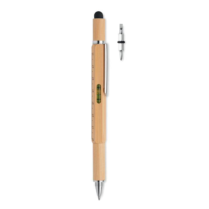 Bambusové multifunkční pero REGANTO - dřevěná