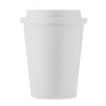 Plastový dvoustěnný hrnek TOGO s pítkem, 300 ml Plastový dvoustěnný hrnek TOGO s pítkem, 300 ml