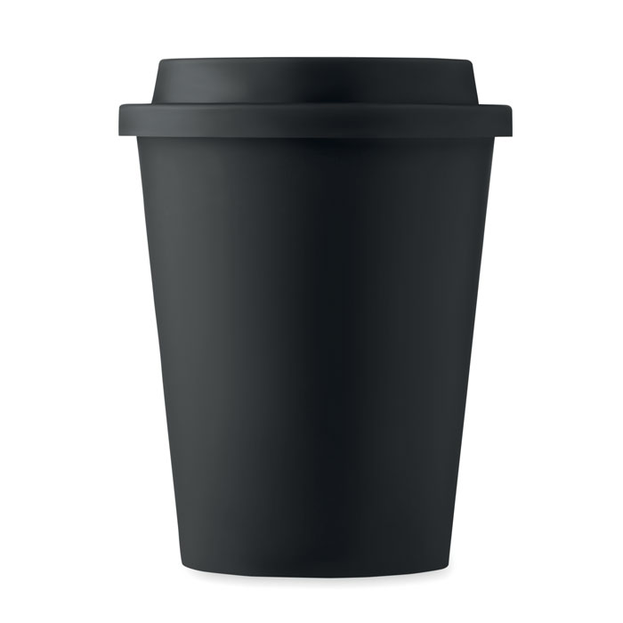 Plastový dvoustěnný hrnek TASO, 300 ml