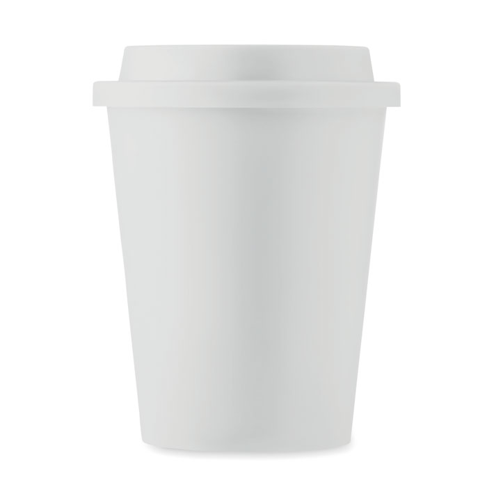 Plastový dvoustěnný hrnek TASO, 300 ml
