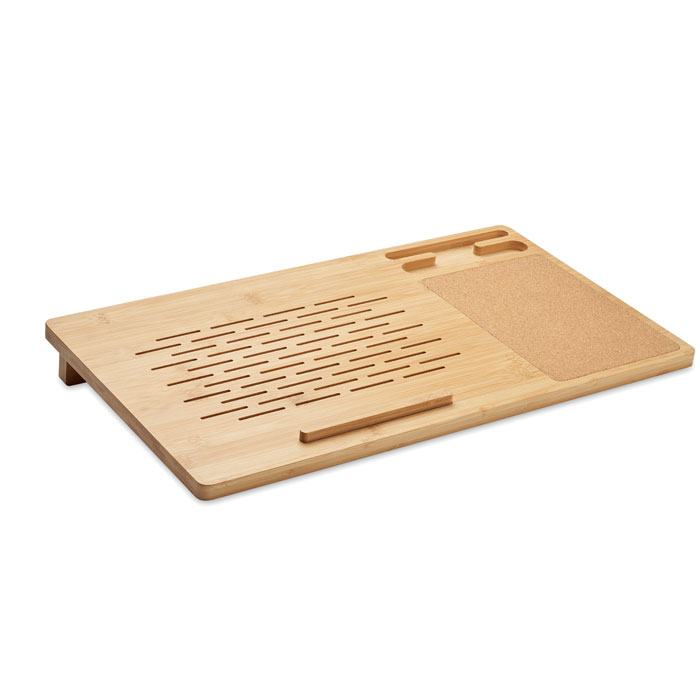 Bambusová podložka na notebook RAKO - dřevěná