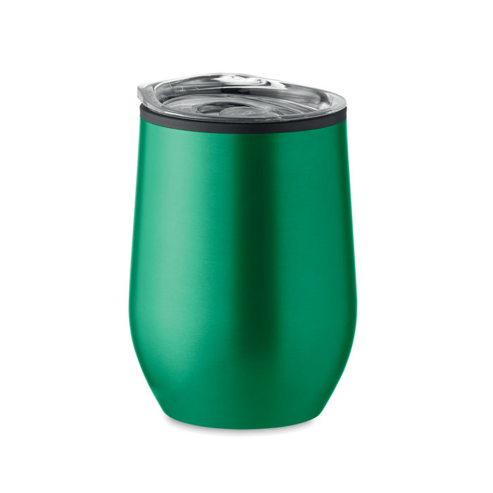 Kovový cestovní hrnek s dvojitou stěnou CHI CHAN, 350 ml