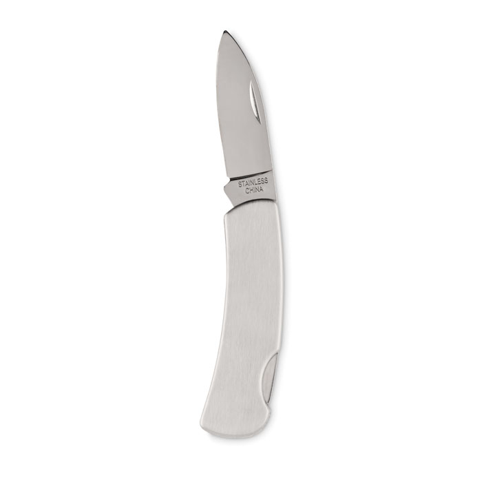 Zavírací kapesní nůž MONSON - matně stříbrná